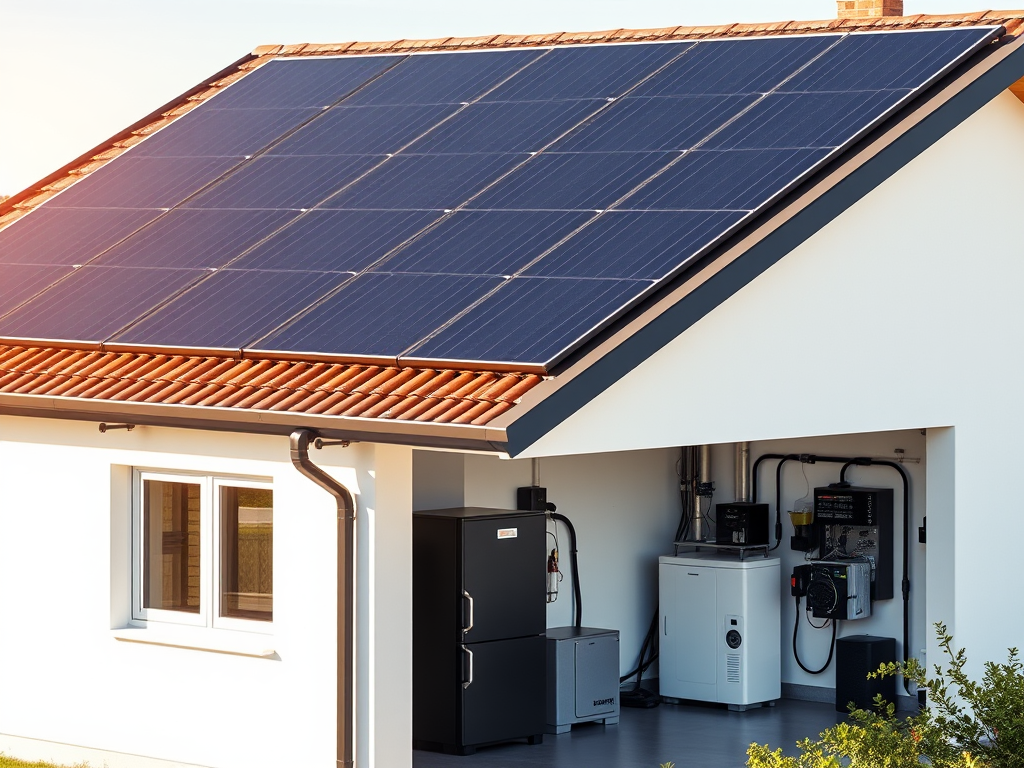 PV Anlage mit Speicher